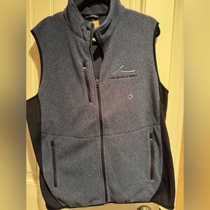 NWT Men’s Port Authority Navy and Black Vest with Santa Fe Opera Monogram